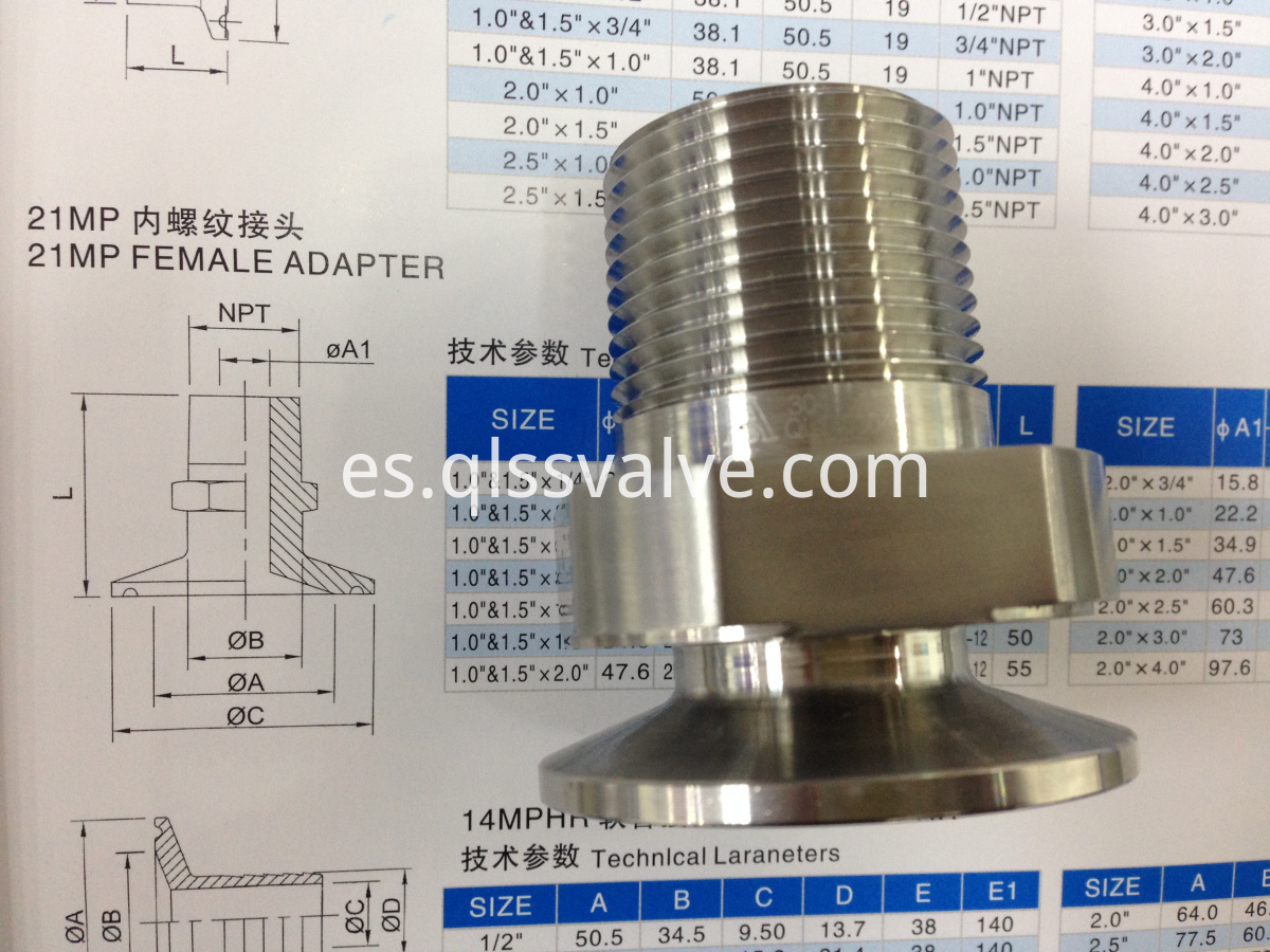 Adaptador de manguera de rosca Thread hose adapter